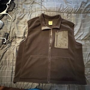 RedHead Dark Brown Fleece Vest